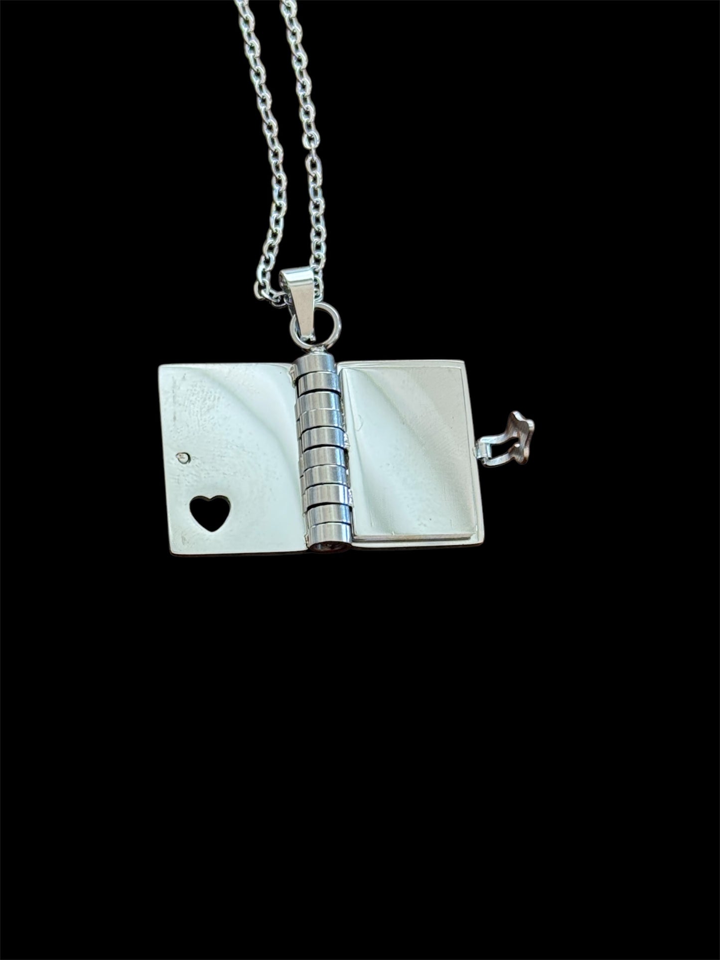 Stainless Steel Book Locket