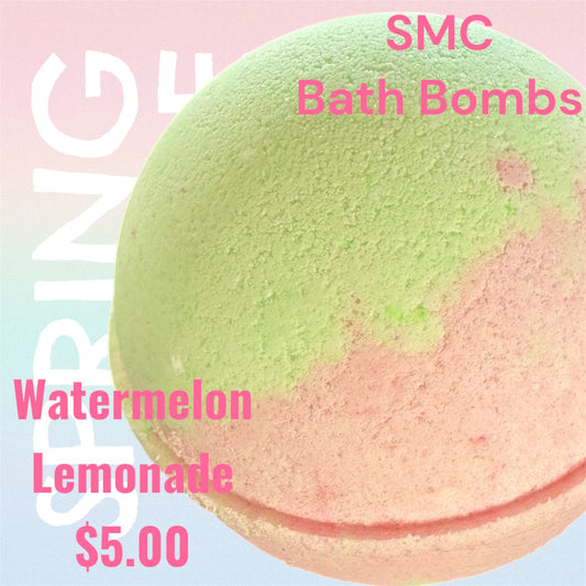 Watermelon Lemonade Bath Bomb