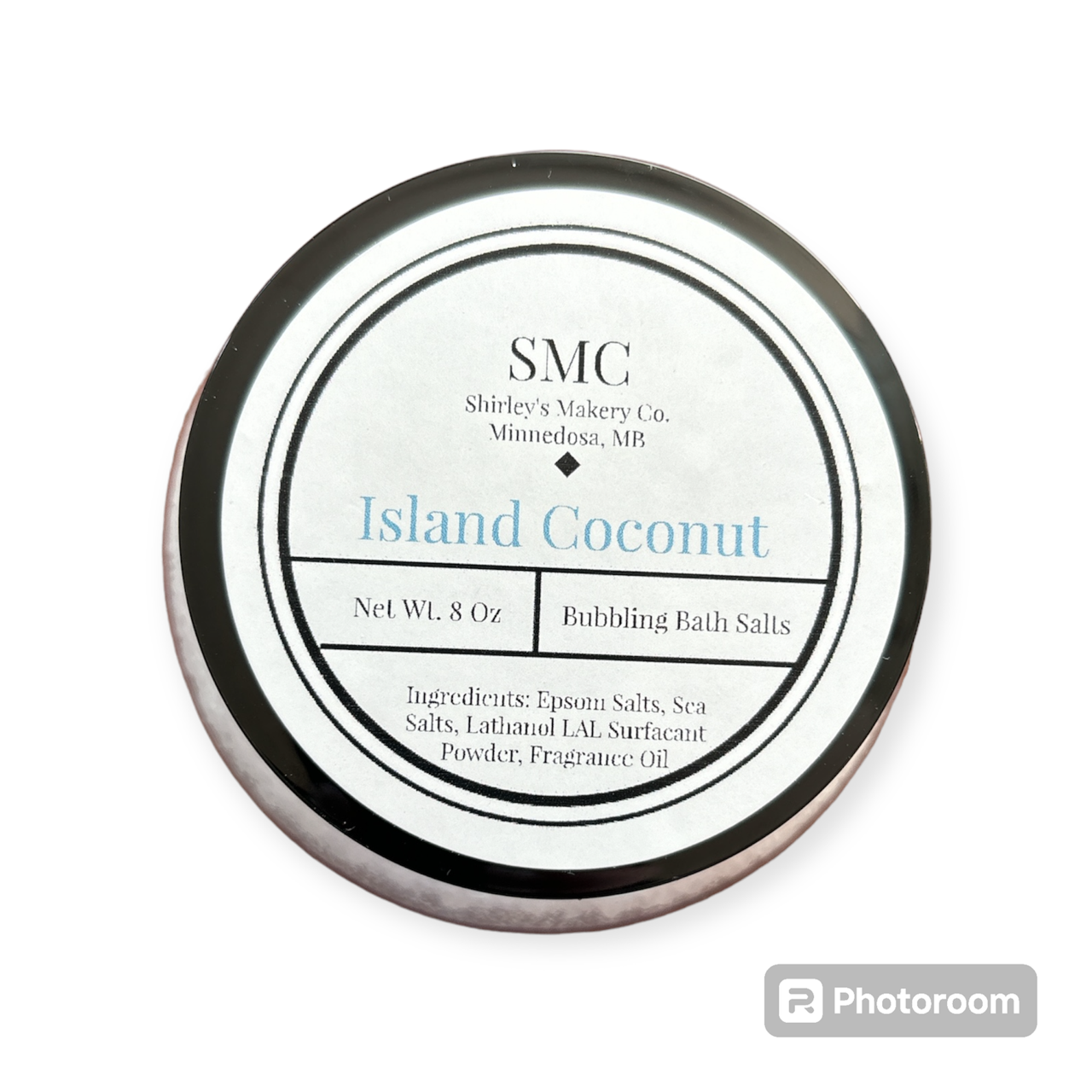 Bubbling Island Coconut Bath Salt Soak