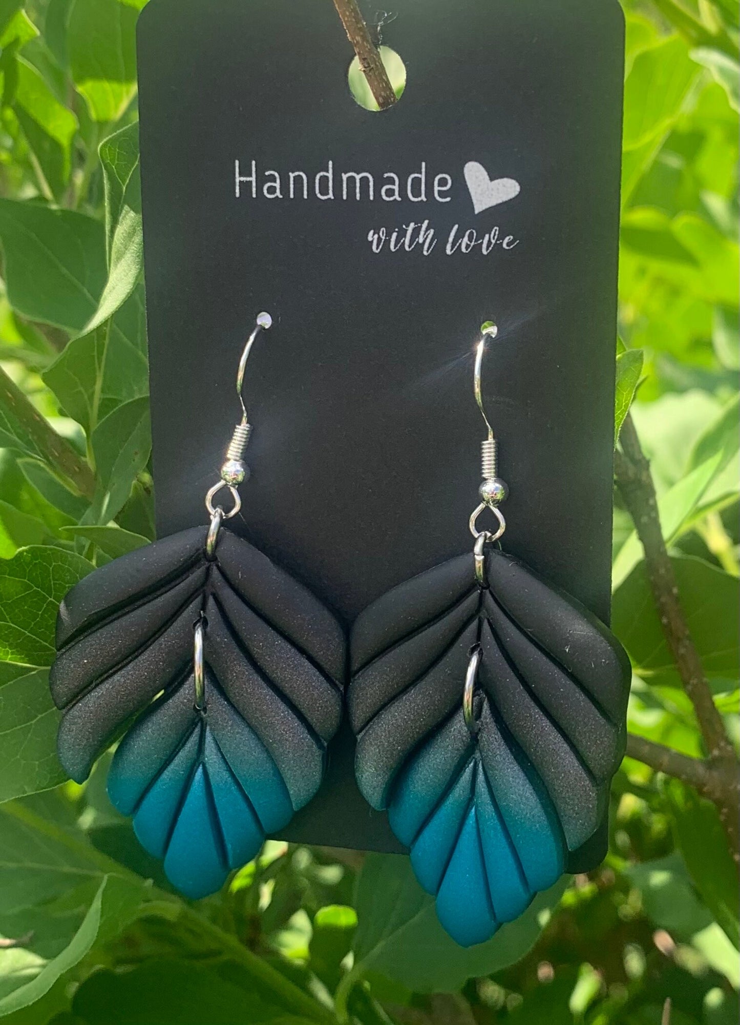 Ombré earrings