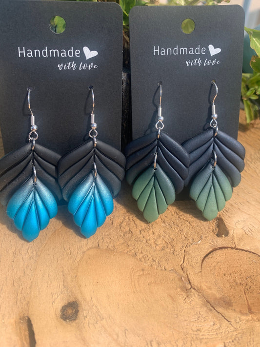 Ombré earrings